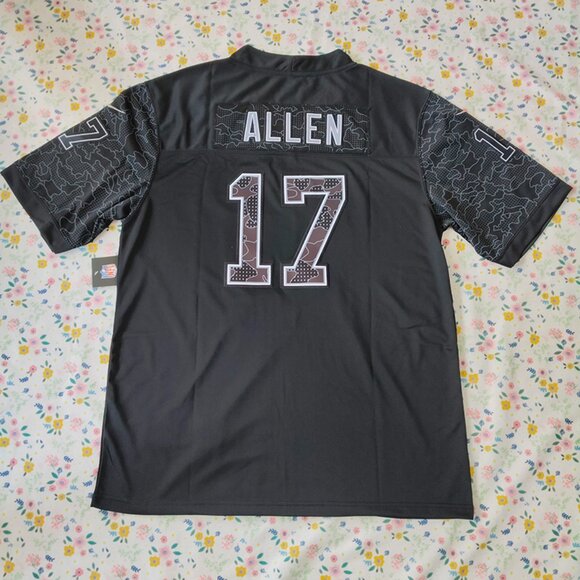 Nike Josh Allen Black Buffalo Bills Jersey - Picture 1 of 7